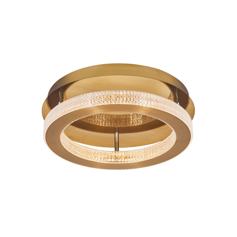 Plafondlamp Fiore goud Ø 40cm Lyora 5212017424150