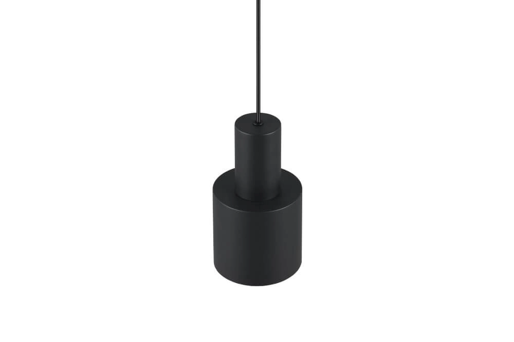 Zwarte pendel Agudo Ø 12cm Trio 4017807613773
