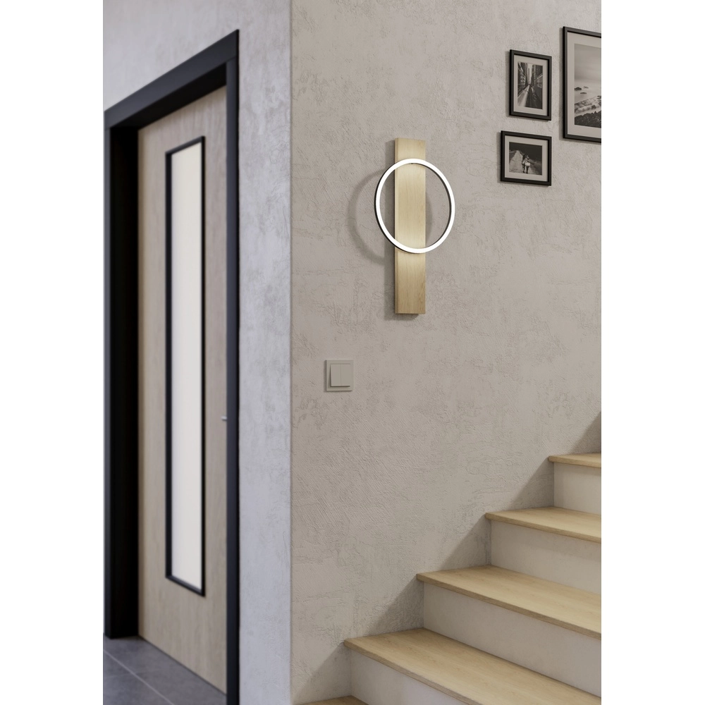 Wandlamp Boyal led - met houtlook Eglo 9008606327225