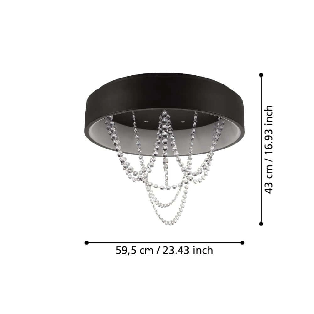 Plafondlamp kroonluchter Berlona Ø 60cm Stars of Light 9002759397623