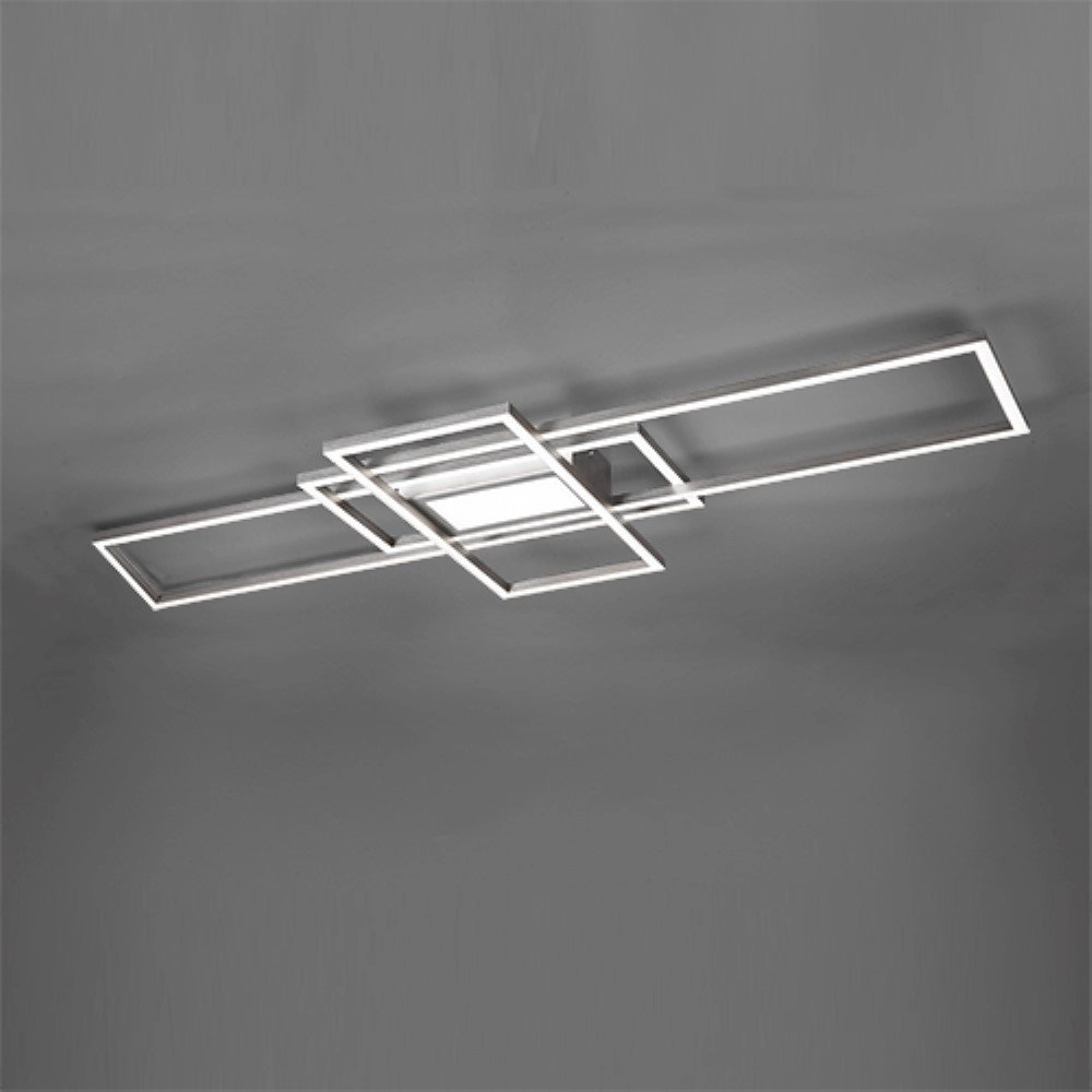Moderne Plafonnière Irvine grijs Trio 4017807449525