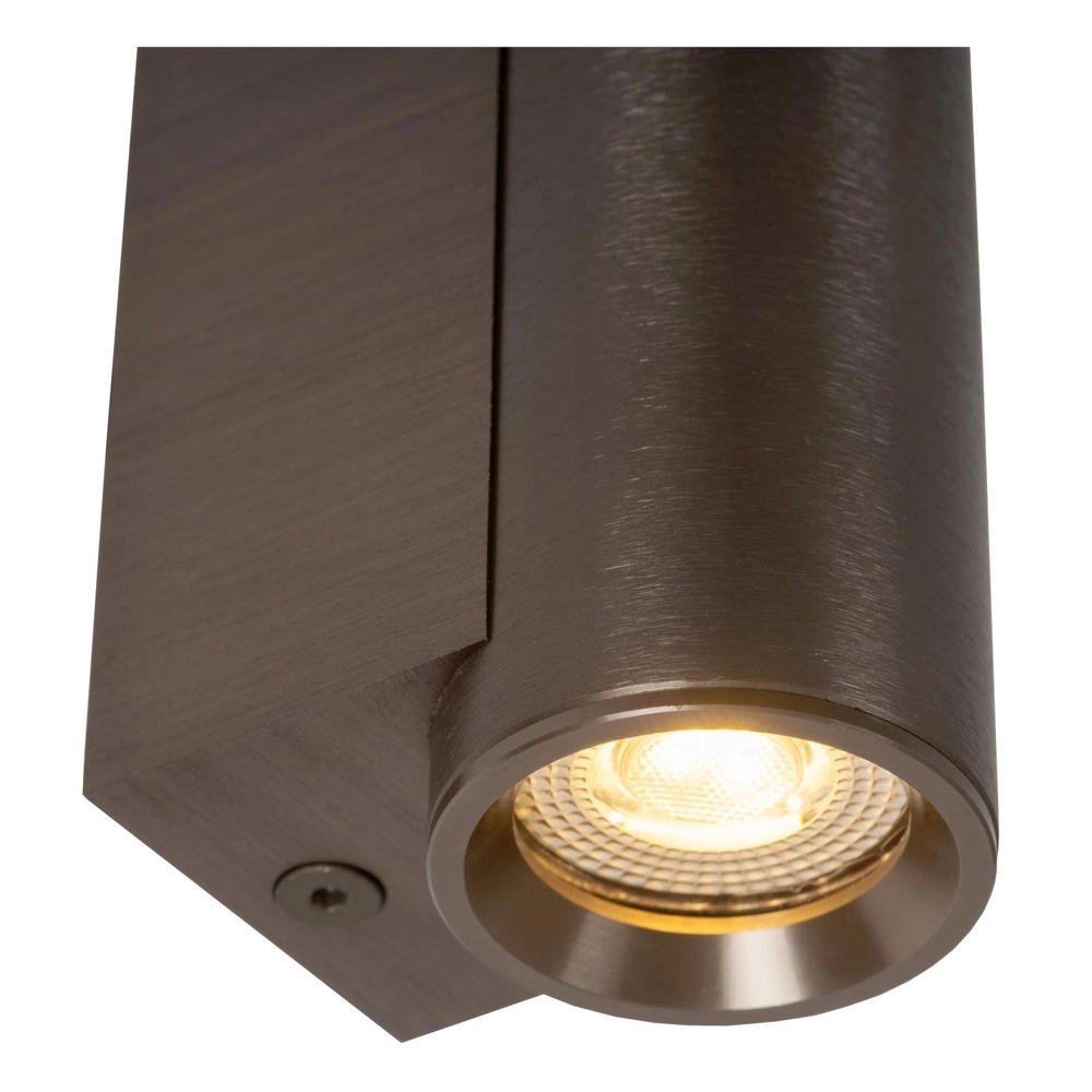 Downlight Dupla koffie bruin mini GU10 Lucide 5411212094049