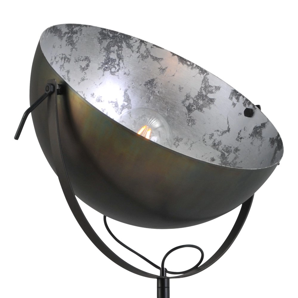 Staanlamp Industria 180 gunmetal met zilver Masterlight 8718121151403
