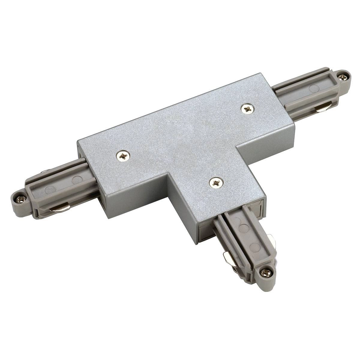 1-fase T-Connector 2 aarde rechts grijs