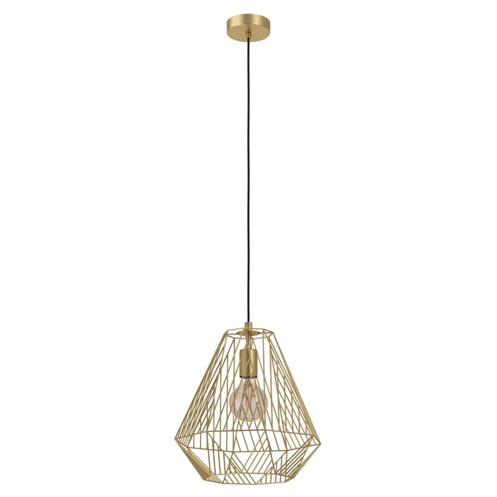 Gouden draadlamp Stype Ø 33cm
