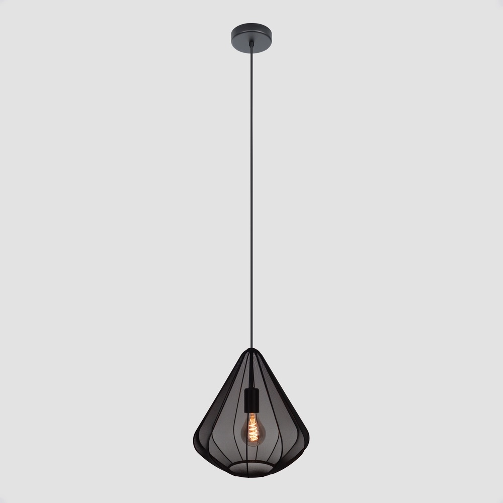 Hanglamp Ø 33cm Dolwen zwart - japandi
