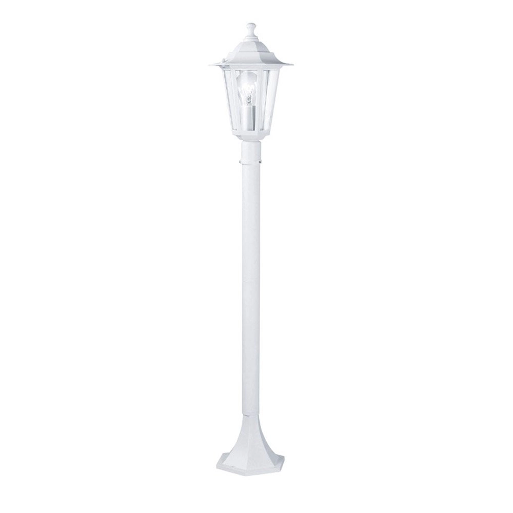 Staande tuinlamp Laterna 5 100cm wit