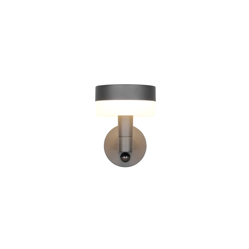 Design wandlamp Mackenzie antraciet met sensor Trio 4017807648539