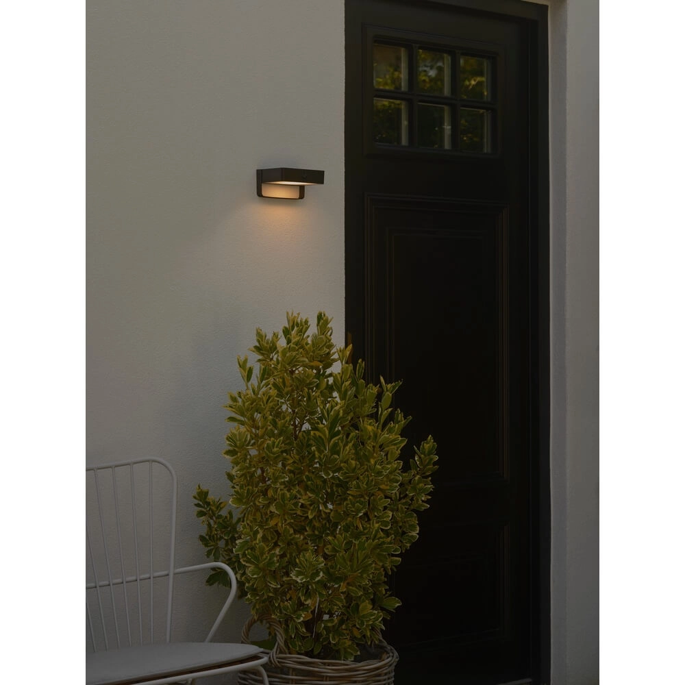 Wandlamp Saulio solar zwart Nordlux 5704924023491