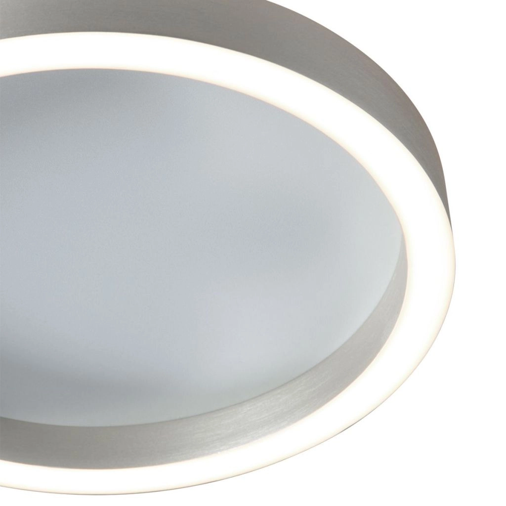 Design plafondlamp Ringlux geborsteld metaal Ø 40cm Steinhauer 8712746180930
