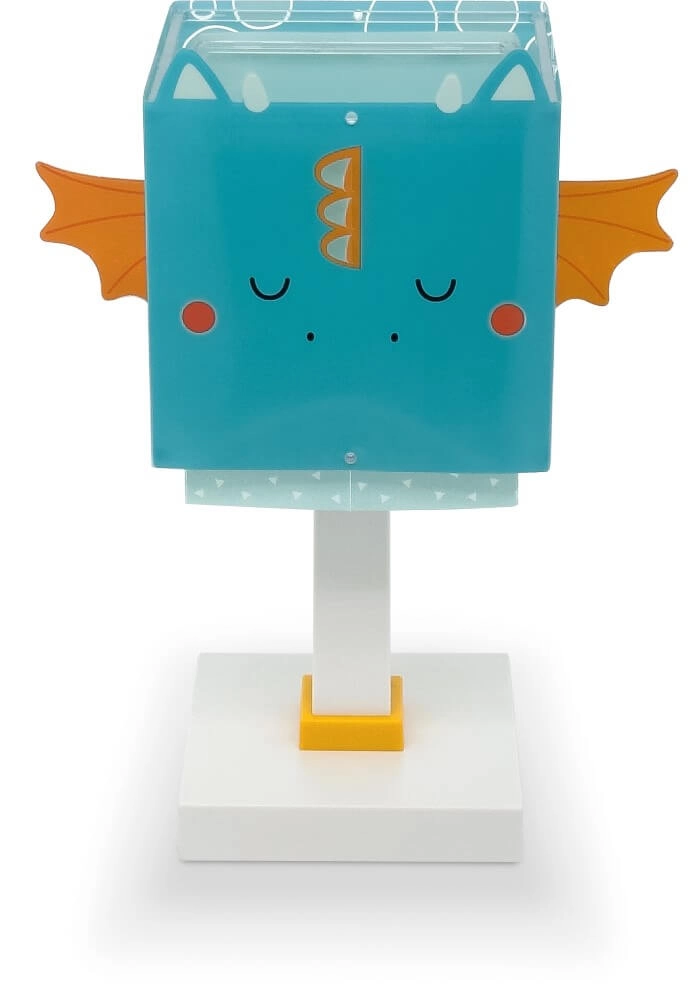 Design tafellamp Little Dragon blauw met wit Dalber 8420406643816