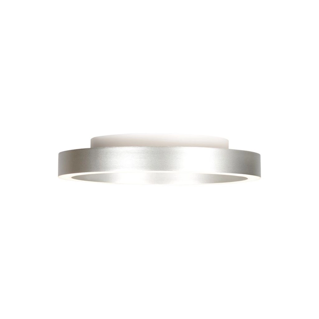 Design plafondlamp Ringlux geborsteld metaal Ø 30cm Steinhauer 8712746180916