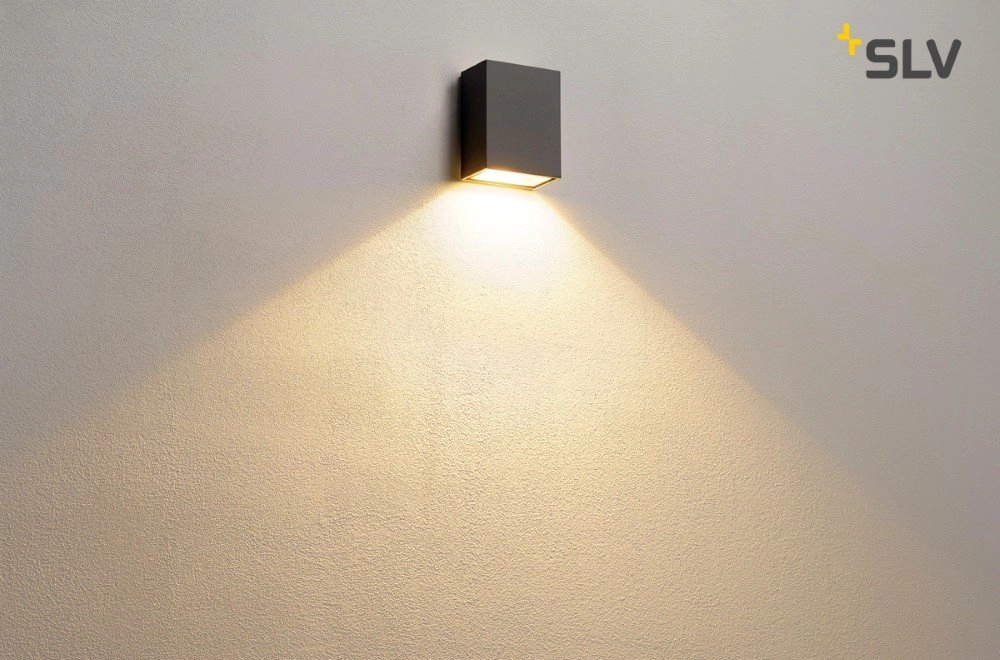 Ledlamp Quad Down 1x4,5w - 3000K antraciet SLV 4024163148641