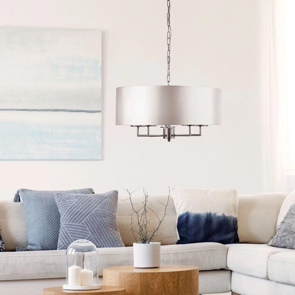 Hanglamp met kap Knightsbridge Ø 55cm Searchlight 5053423158662