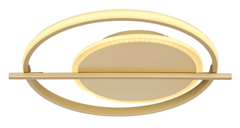 Gouden plafondlamp Reball rond Globo 9007371438792