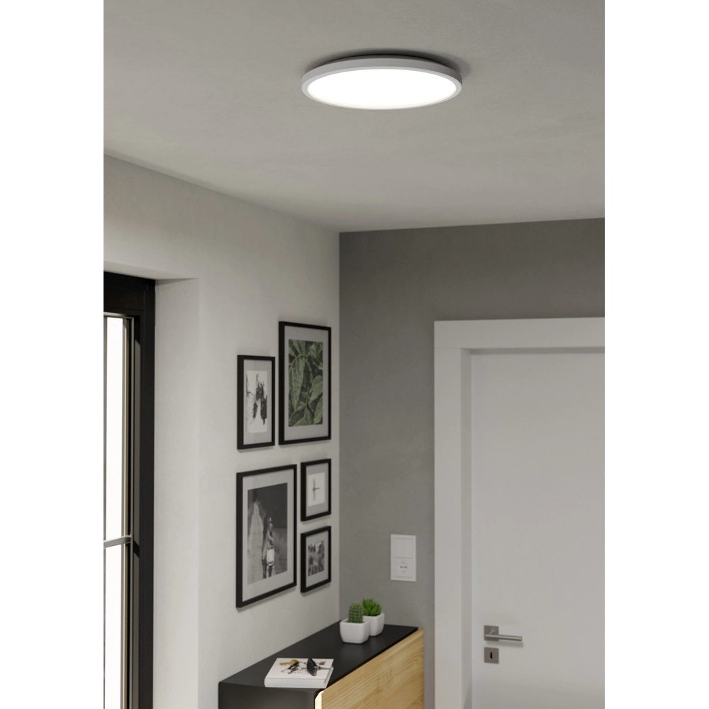 Slimme badkamer lamp Rovito-Z rond - wit - Ø 30cm Eglo 9008606329779