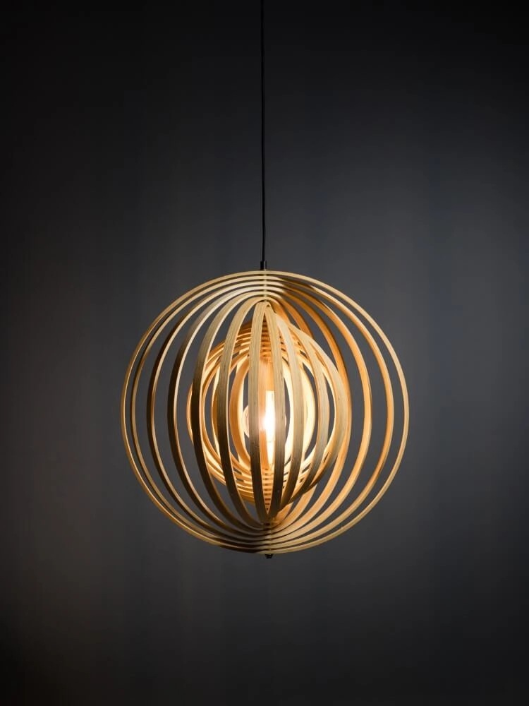 Houten hanglamp Woody Ø 59cm ETH 8720195305330