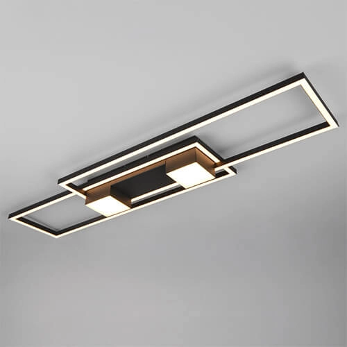 Led plafondlamp 100x28 Albany zwart