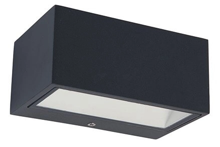 Anthracite wall lamp Gemini modern
