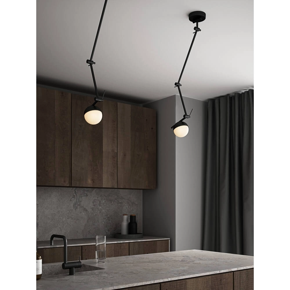 Wandlamp design Contina zwart Nordlux 5704924001727