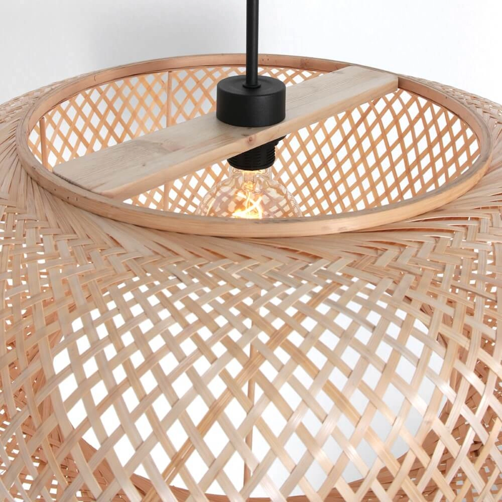 Rotan hanglamp Sparkled Ø 60cm Steinhauer 8712746152920