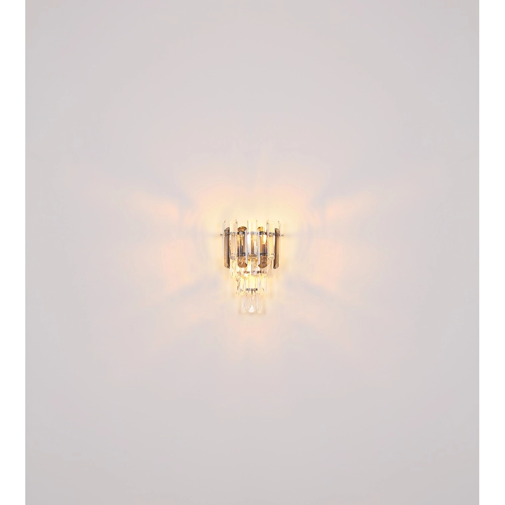 Wandlamp Orgina chroom met kristal Globo 9007371484140