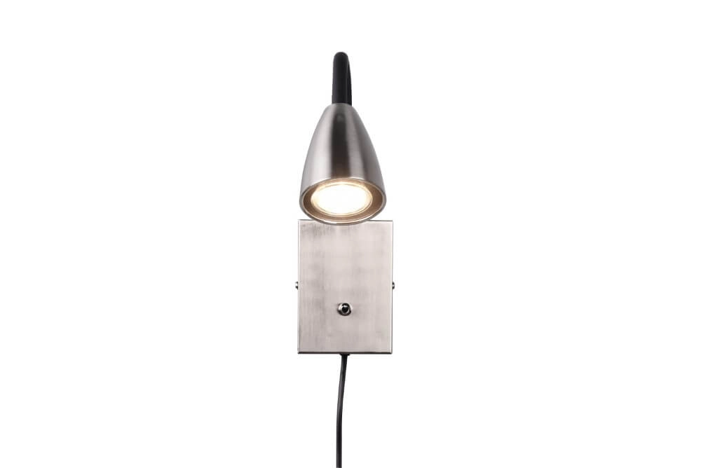 Flexibele leeslamp Wanda RVS Trio 4017807524017