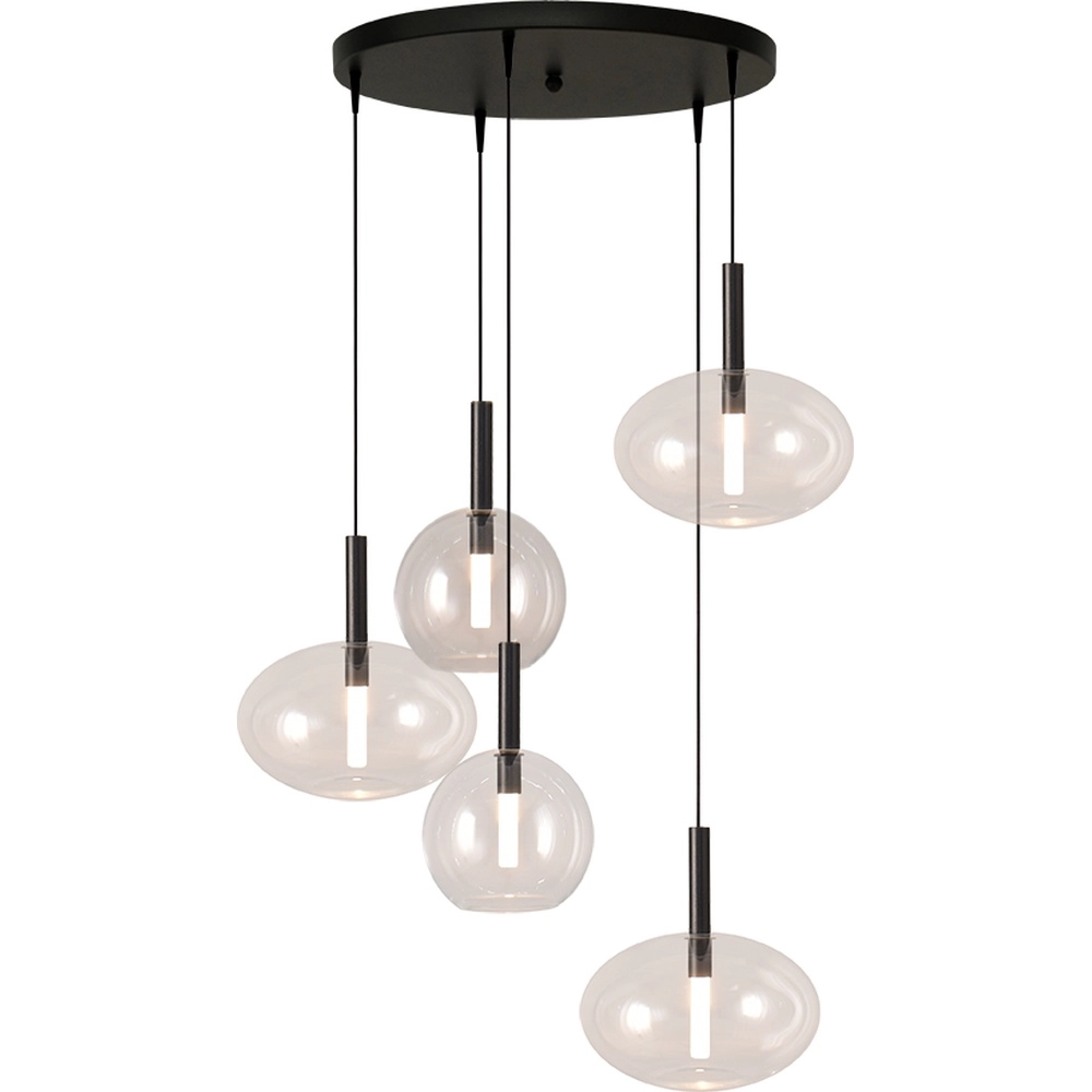 5L vide hanglamp Lido met helder glas