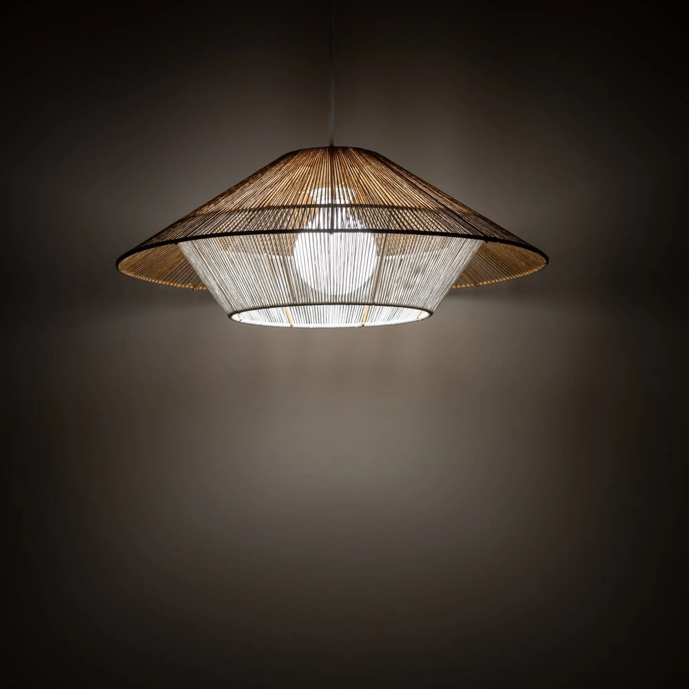 Rotan hanglamp Japandi S Ø 50cm Lyora 5903139111560