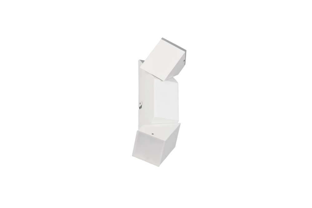 Witte muurspot Raglan met led Trio 4017807614718