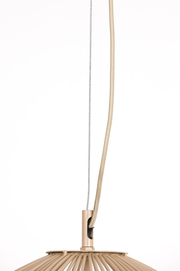 Crème hanglamp Rilana Ø 34cm Light & Living 8717807649760
