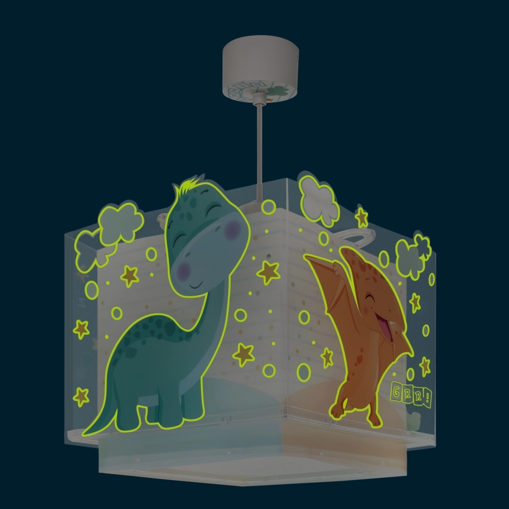 Hanglamp Baby Dinos blauw Dalber 8420406002927