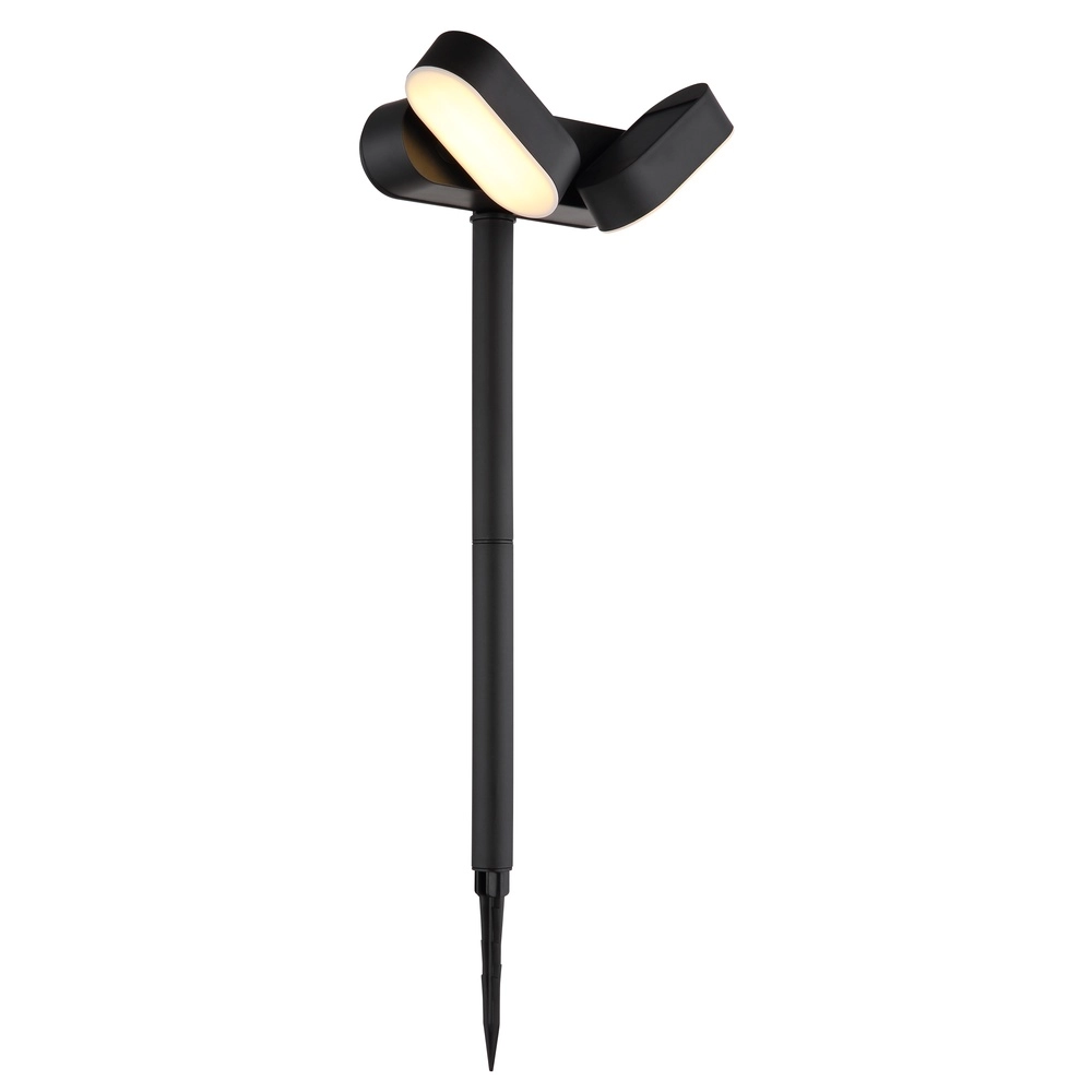 Priklamp Votaro zwart solar Globo 9007371510726