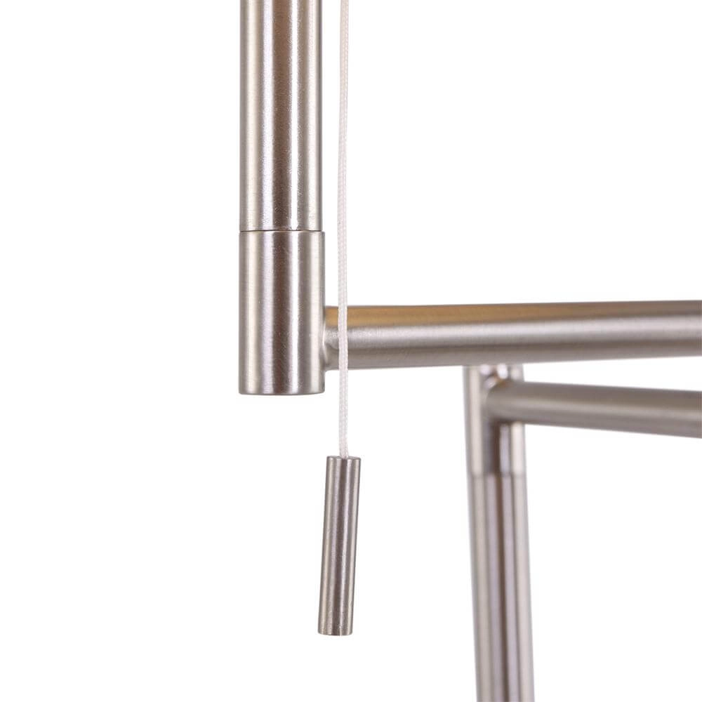 Vloerlamp Bella metaal met kap wit Steinhauer 8712746174526