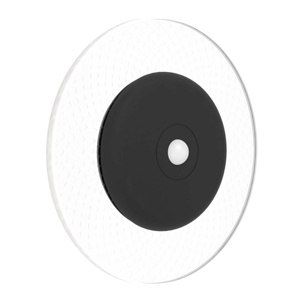 Wandlamp Trepella zwart met sensor