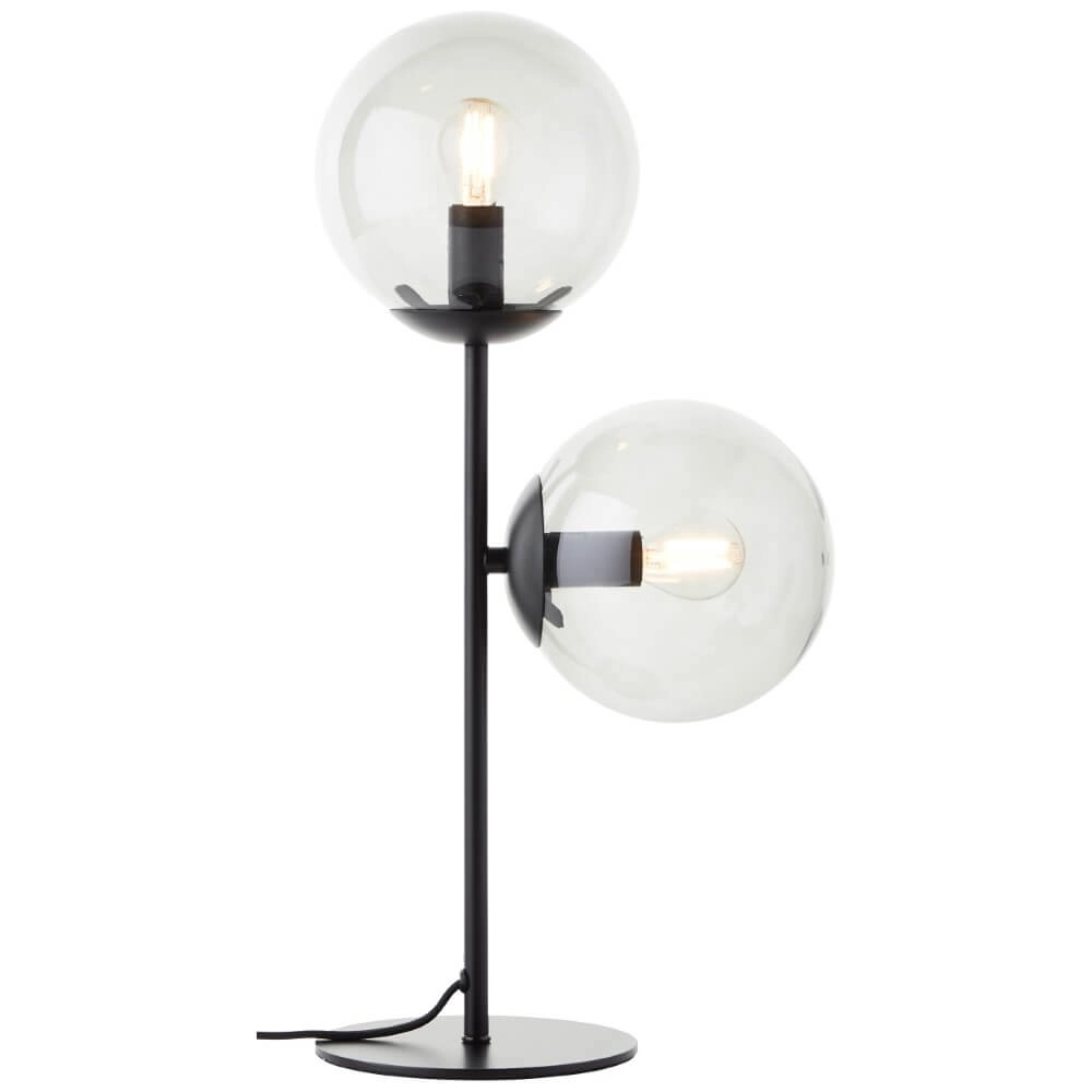 Leuke tafellamp Ariol zwart Brilliant 4004353429651