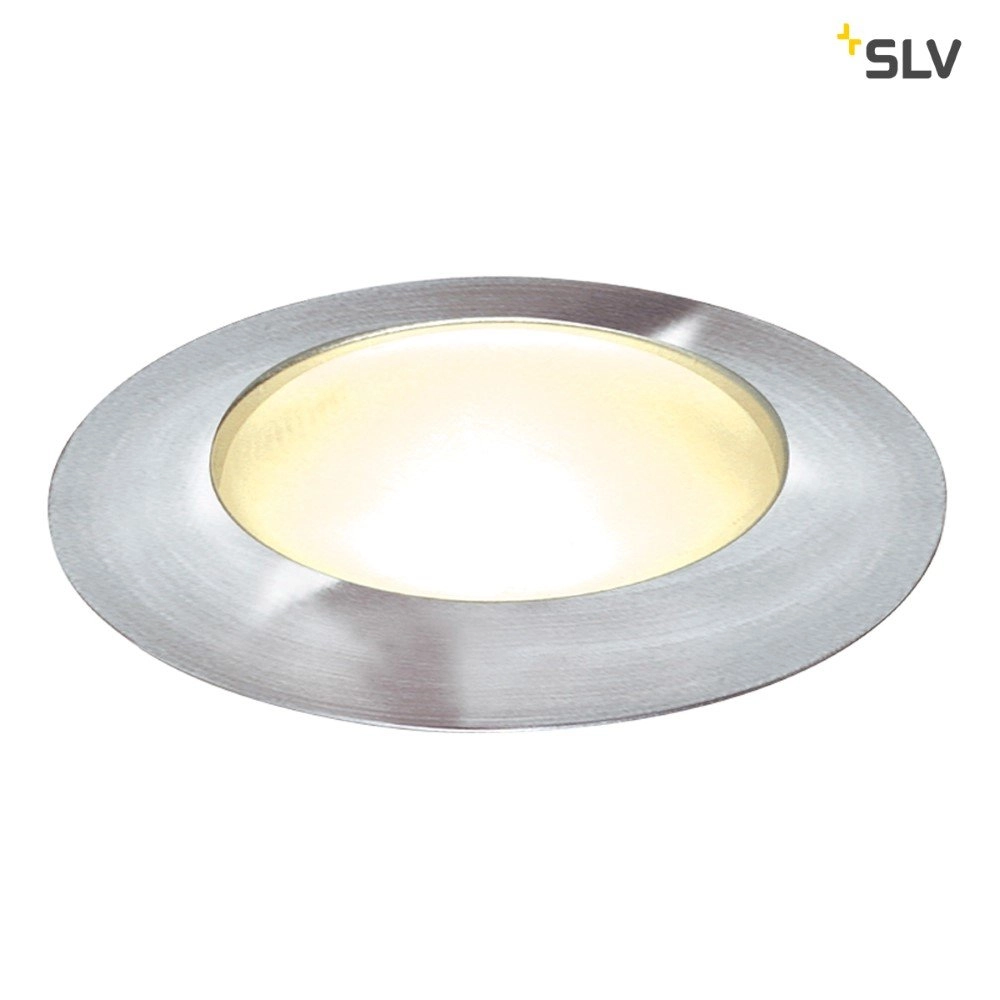 Led vlonderspot Power Trail-Lite 1w - 3000K - 4,2cm metaalgrijs SLV 4024163112093