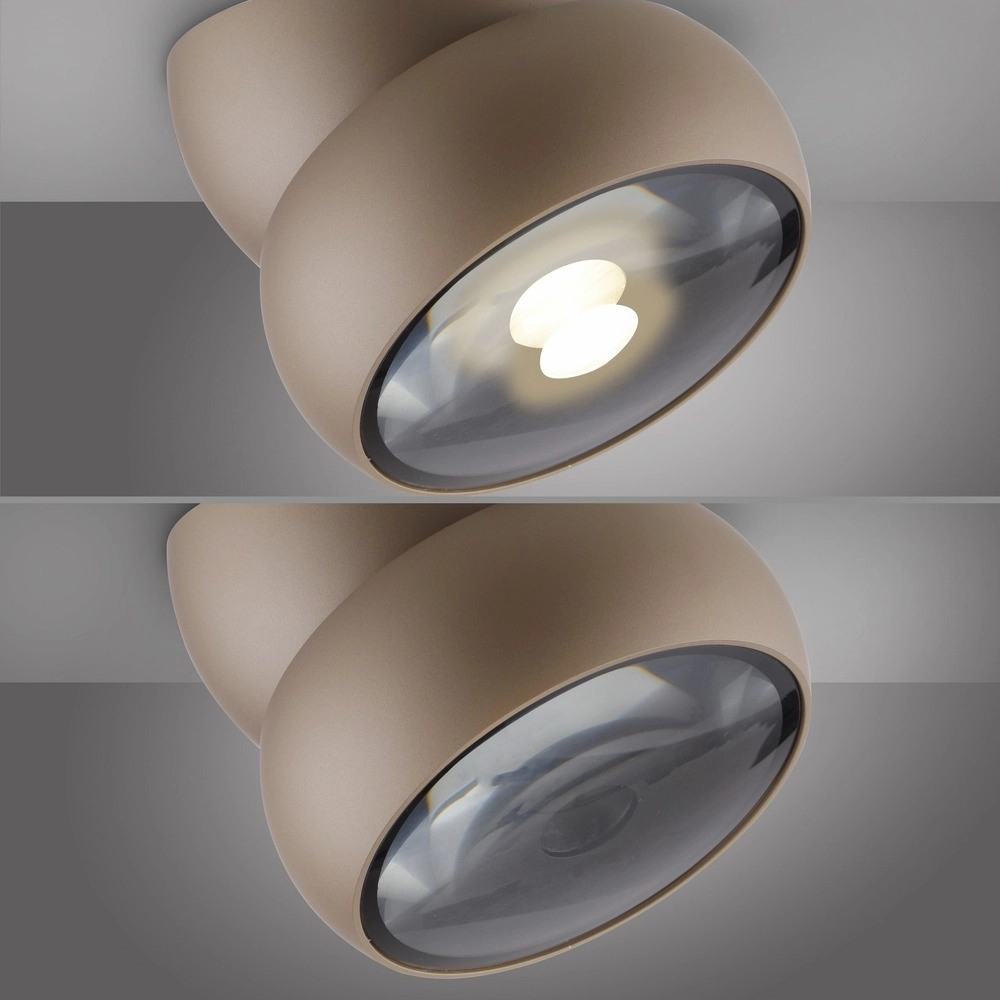 Bronce opbouwspot Pure Move Ø 11cm - Led Paul Neuhaus 4012248395752