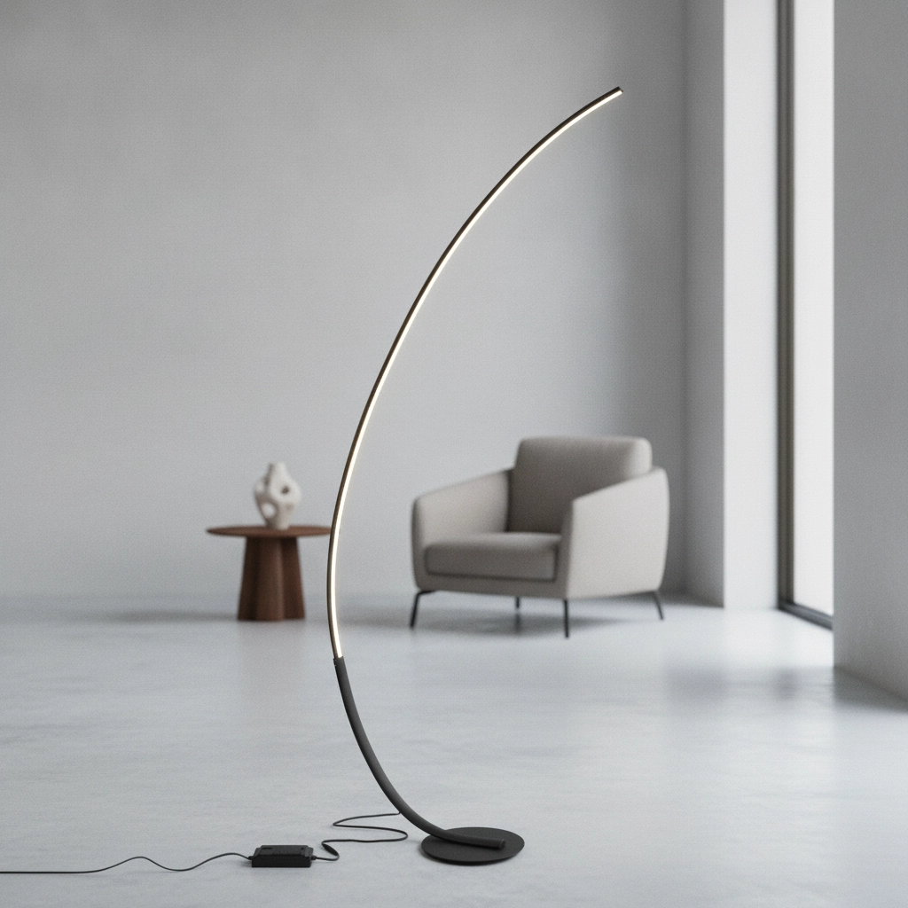 Vloerlamp Premium zwart
