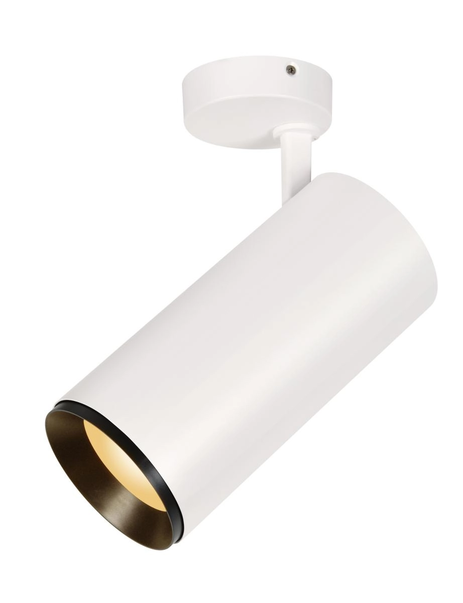 Opbouwspot Numinos XL Dali wit/zwart 2700K - 24gr