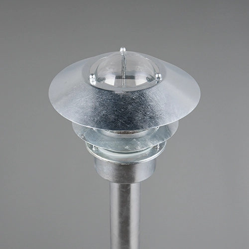 Tuinlamp 100cm Ruvuma zinkgrijs Trio 4017807687736