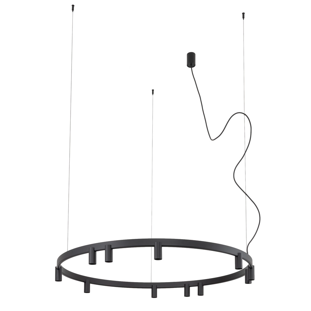 Design hanglamp Fourty zwart Ø 116cm Lyora 5903139122887