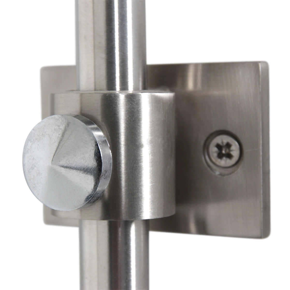 Wand Booglamp Sparkled RVS met lampenkap wit Steinhauer 8712746146707