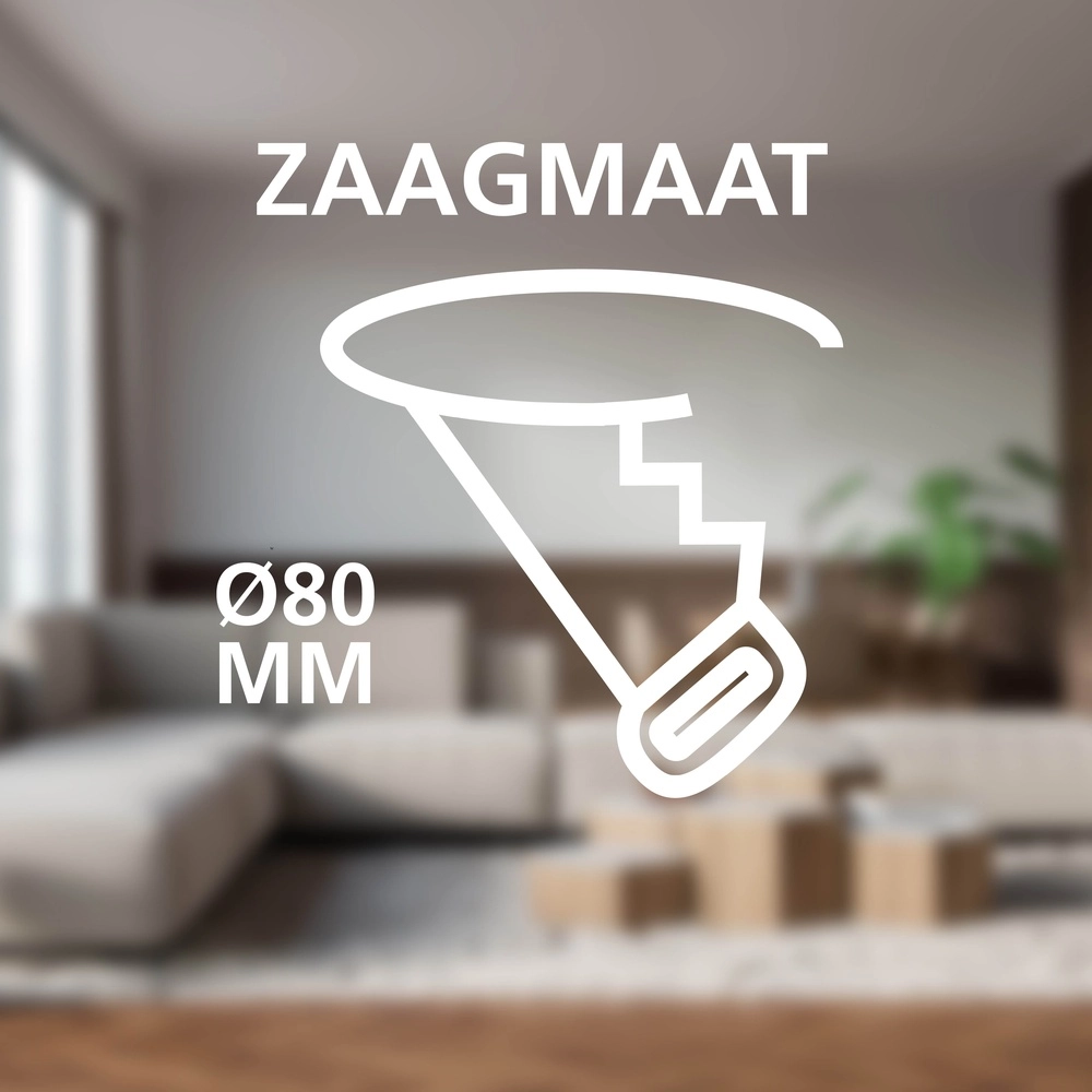 Zigbee inbouwspot Carosso-Z wit - vierkant Eglo 9008606259816
