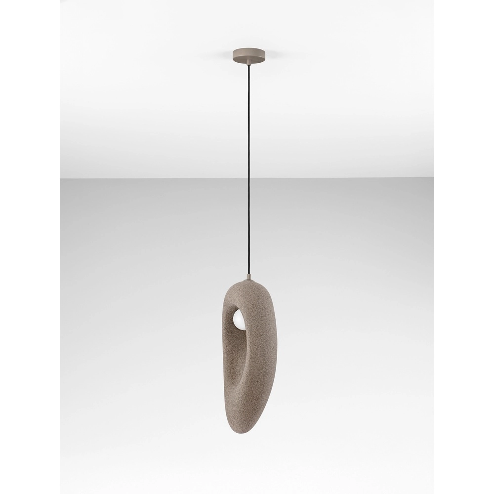 Natuurlijke hanglamp Tempus bruin 48cm Lyora 5212017476869