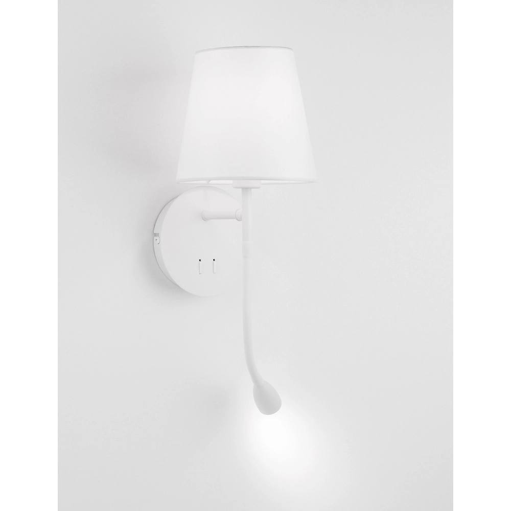 Bedlampje Nia wit Lyora 5212017427113