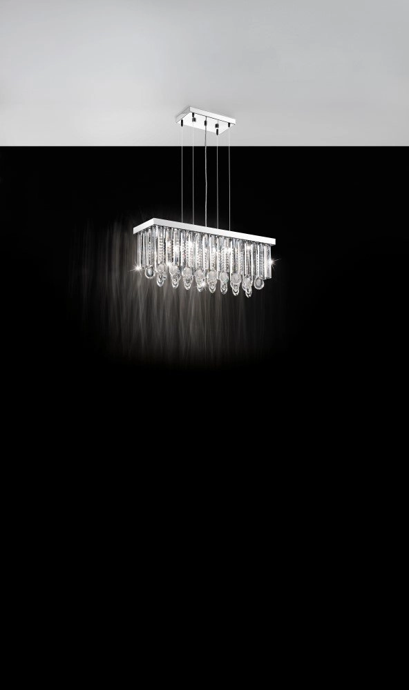 Hanglamp Calaonda met kristal Stars of Light 9002759934224