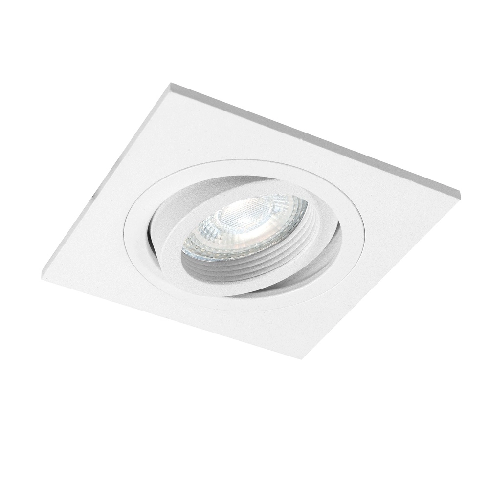 Inbouwspot Downlights vierkant wit