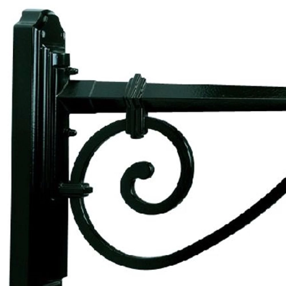 Nostalgic wall support Venlo zwart KS verlichting 8714732571944