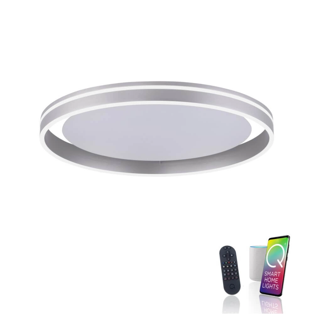 Plafondlamp Q-Vito Ø 59cm metaal Paul Neuhaus 4012248333877
